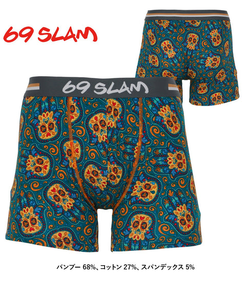 ロックスラム 69SLAM メンズ ロングボクサーパンツ 【メール便】