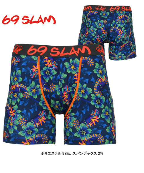 ロックスラム 69SLAM メンズ ロングボクサーパンツ 【メール便】
