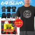 ロックスラム 69SLAM 2枚セット メンズ ラッシュTシャツ 福袋