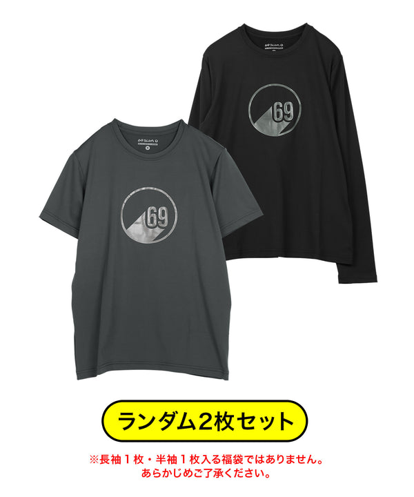 ロックスラム 69SLAM 2枚セット メンズ ラッシュTシャツ 福袋