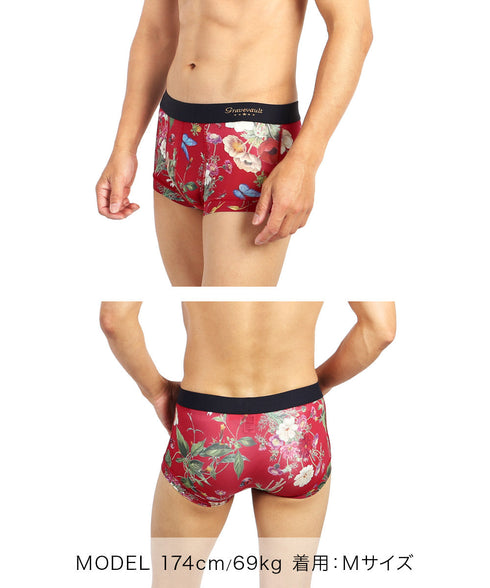 グレイブボールト Gravevault FLORA メンズ ローライズ ボクサーパンツ 別注カラー 【メール便】 cts