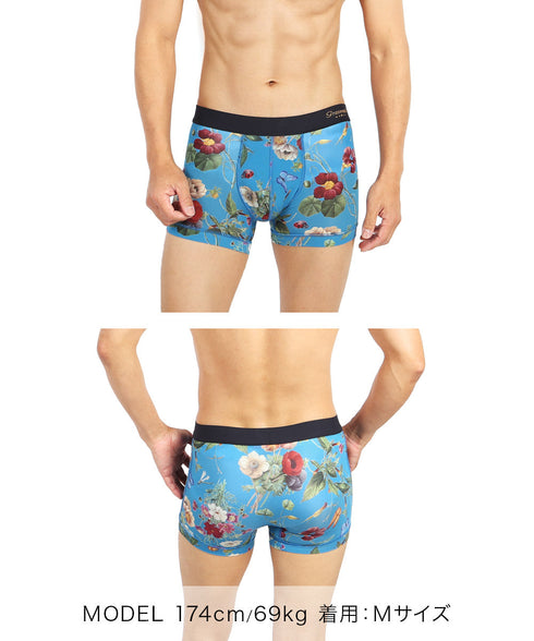 グレイブボールト Gravevault FLORA メンズ ショート ボクサーパンツ 別注カラー 【メール便】 cts