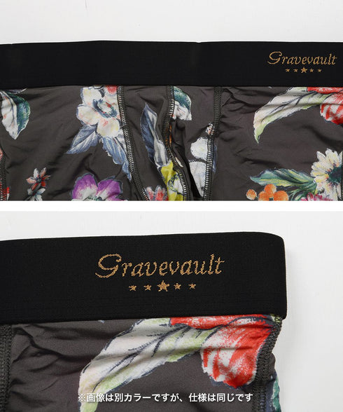 グレイブボールト Gravevault vintage aloha メンズ ショート ボクサーパンツ 別注カラー 【メール便】 cts