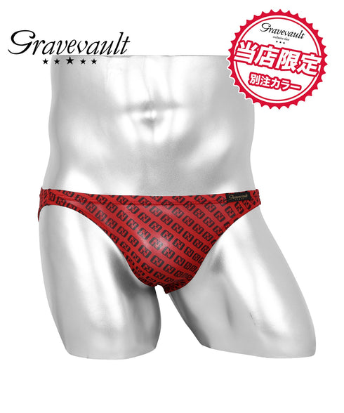 グレイブボールト Gravevault Logo type メンズ ビキニ 別注カラー 【メール便】|下着 セクシー 人気 クリスマス プレゼント 男性
