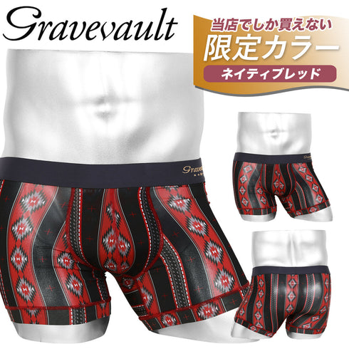 グレイブボールト Gravevault native メンズ ショート ボクサーパンツ 別注カラー 【メール便】 cts