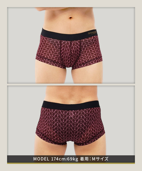 グレイブボールト Gravevault graphic heart メンズ ローライズ ボクサーパンツ 別注カラー 【メール便】 cts