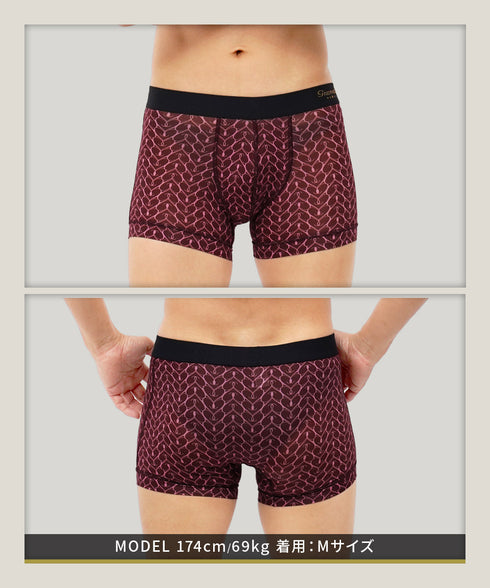 グレイブボールト Gravevault graphic heart メンズ ショート ボクサーパンツ 別注カラー 【メール便】 cts