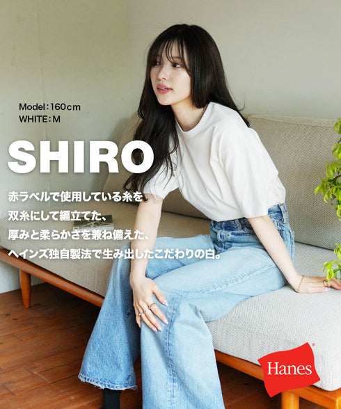 ヘインズ Hanes Hanes クルーネック 半袖Tシャツ 【メール便】