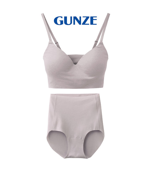 グンゼ GUNZE KIREILABO Fitte COOL レディース ブラ&ショーツ 上下セット