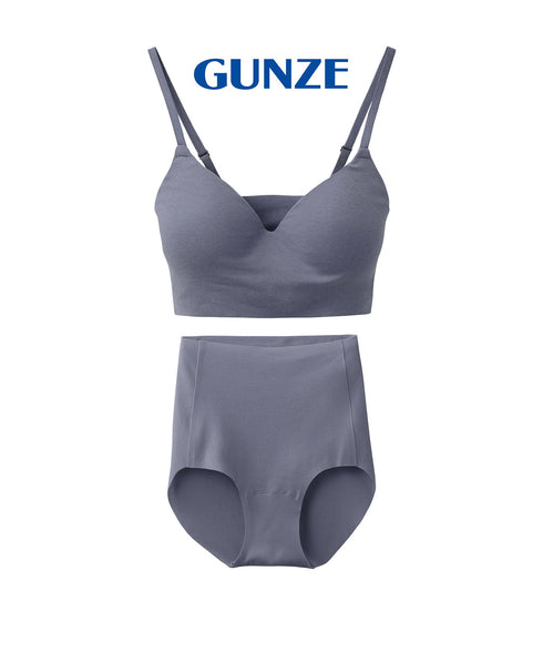 グンゼ GUNZE KIREILABO Fitte COOL レディース ブラ&ショーツ 上下セット