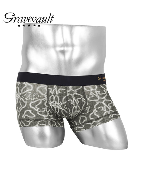 グレイブボールト Gravevault CLOUDY コラボ ASOMDWE メンズ ローライズ ボクサーパンツ 【メール便】
