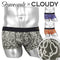 グレイブボールト Gravevault CLOUDY コラボ ASOMDWE メンズ ローライズ ボクサーパンツ 【メール便】