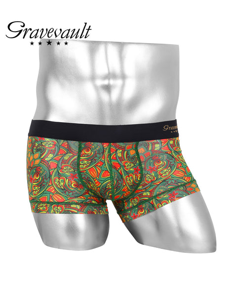 グレイブボールト Gravevault CLOUDY コラボ FLORATICA メンズ ローライズ ボクサーパンツ 【メール便】