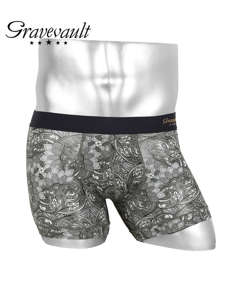 グレイブボールト Gravevault CLOUDY コラボ FLORATICA メンズ ショート ボクサーパンツ 【メール便】