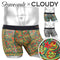 グレイブボールト Gravevault CLOUDY コラボ FLORATICA メンズ ショート ボクサーパンツ 【メール便】