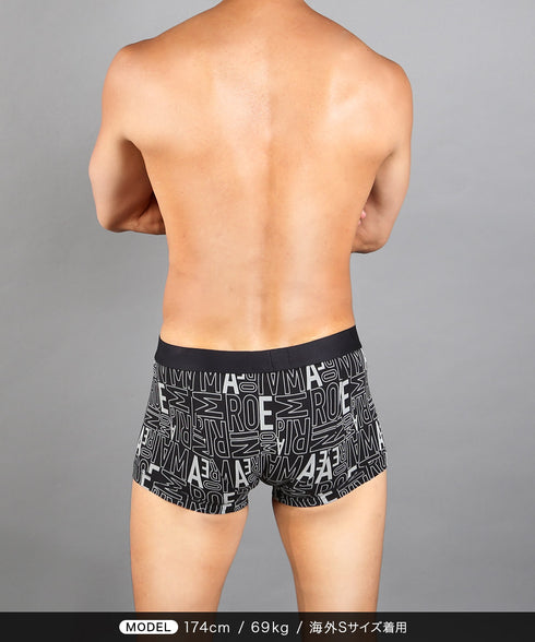 エンポリオ アルマーニ EMPORIO ARMANI ALL OVER BOLD LOGO メンズ ローライズボクサーパンツ 【メール便】 cts