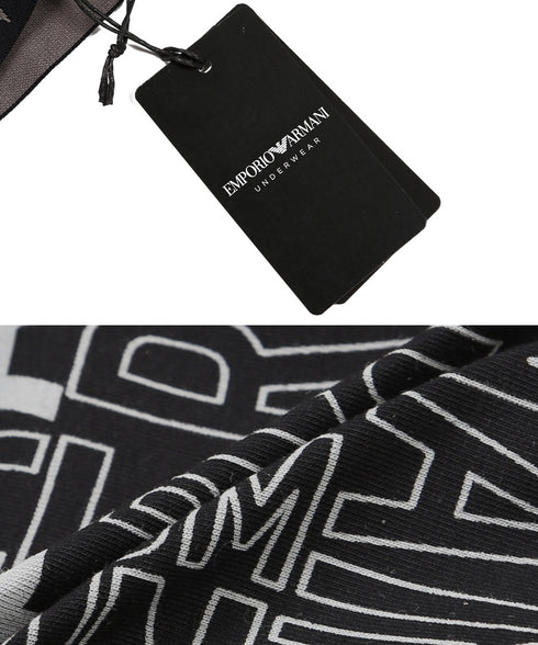 エンポリオ アルマーニ EMPORIO ARMANI ALL OVER BOLD LOGO メンズ ローライズボクサーパンツ 【メール便】 cts