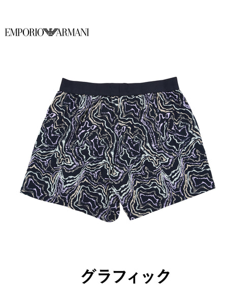 エンポリオ アルマーニ EMPORIO ARMANI CLASSIC PATTERN MIX メンズ トランクス 【メール便】 cts
