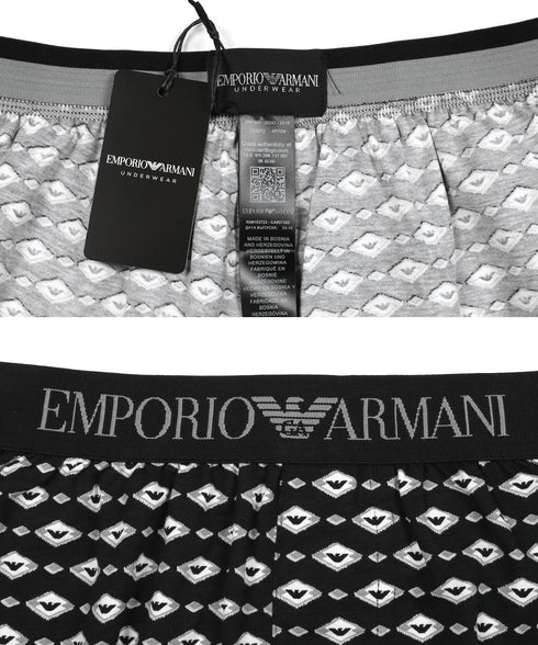 エンポリオ アルマーニ EMPORIO ARMANI CLASSIC PATTERN MIX メンズ トランクス 【メール便】 cts