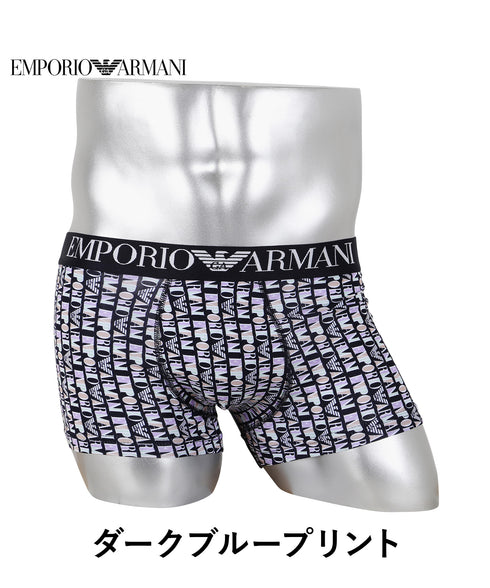 エンポリオ アルマーニ EMPORIO ARMANI ALL OVER VERTICAL LOGO メンズ ローライズボクサーパンツ 【メール便】 cts