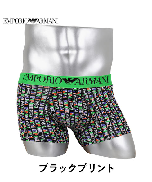 エンポリオ アルマーニ EMPORIO ARMANI ALL OVER VERTICAL LOGO メンズ ローライズボクサーパンツ 【メール便】 cts