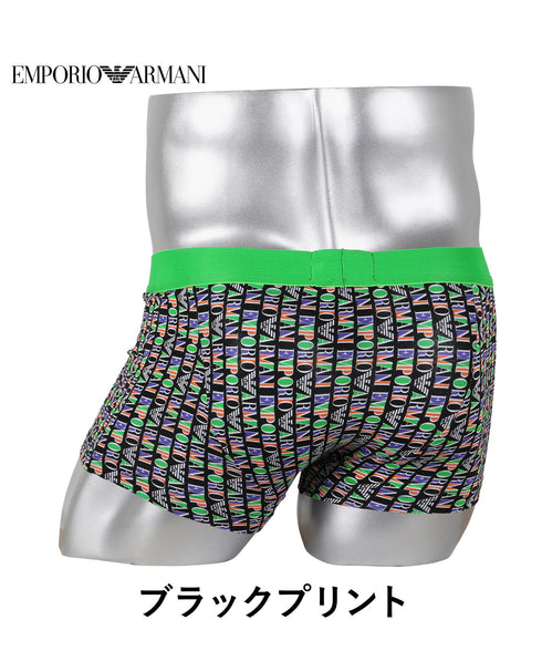 エンポリオ アルマーニ EMPORIO ARMANI ALL OVER VERTICAL LOGO メンズ ローライズボクサーパンツ 【メール便】 cts
