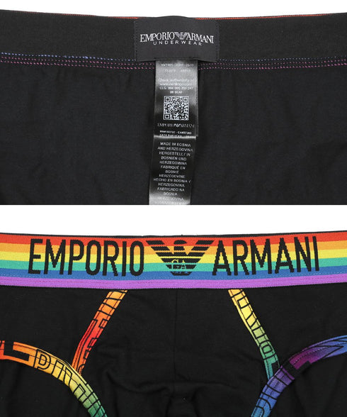 エンポリオ アルマーニ EMPORIO ARMANI 【2枚セット】RAINBOW LOGO メンズ ブリーフ cts プレゼント クリスマス ギフト 彼氏 夫 旦那