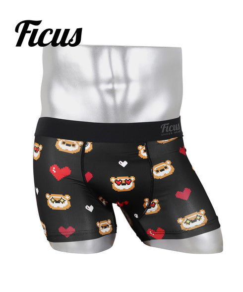 フィークス FICUS ドットフェレット君 メンズ ボクサーパンツ 【メール便】|下着 おしゃれ 人気 クリスマス プレゼント 彼氏 cts