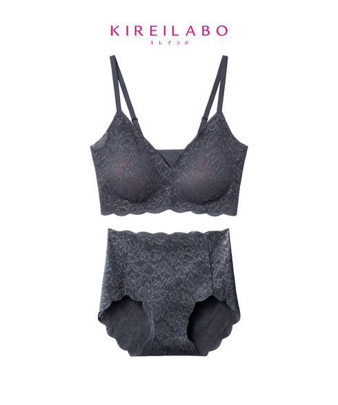 グンゼ GUNZE KIREILABO ブラファンデ レディース ブラ&ショーツ 上下セット