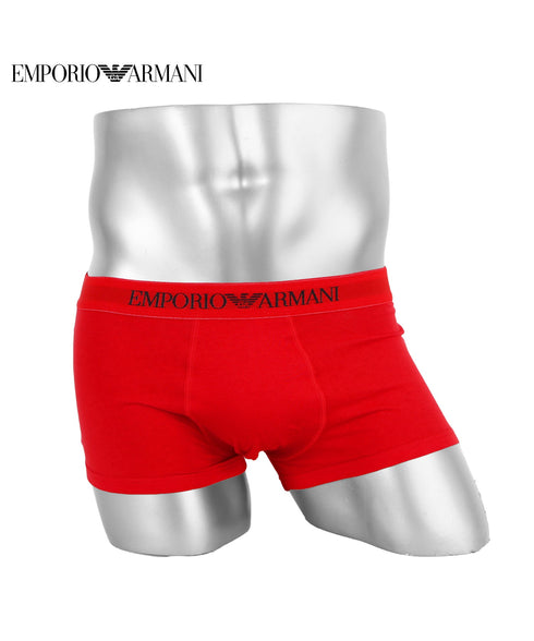 エンポリオ アルマーニ EMPORIO ARMANI Genuine cotton with Logo band メンズ ローライズ ボクサーパンツ 【メール便】 cts