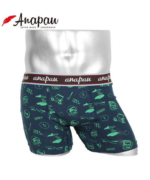 アナパウ Anapau ザ・ゴルフ メンズボクサーパンツ 【メール便】|下着 おしゃれ 人気 クリスマス プレゼント 彼氏