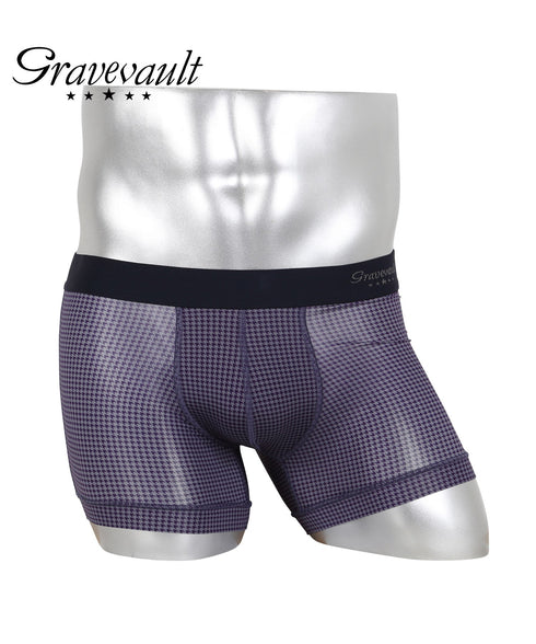 グレイブボールト Gravevault Houndstooth ショート ボクサーパンツ 【メール便】