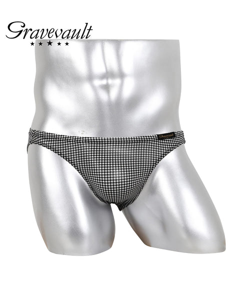 グレイブボールト Gravevault Houndstooth メンズ ビキニ 【メール便】