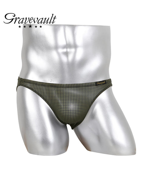 グレイブボールト Gravevault Houndstooth メンズ ビキニ 【メール便】