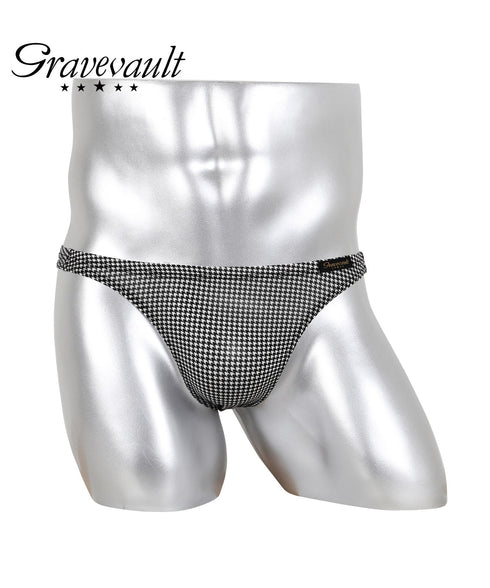 グレイブボールト Gravevault Houndstooth メンズ Tバック 【メール便】