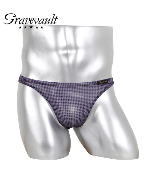 グレイブボールト Gravevault Houndstooth メンズ Tバック 【メール便】