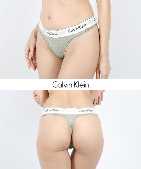 カルバンクライン Calvin Klein Modern Cotton Thong レディース Tバック 【メール便】綿 下着 おしゃれ 人気 プレゼント