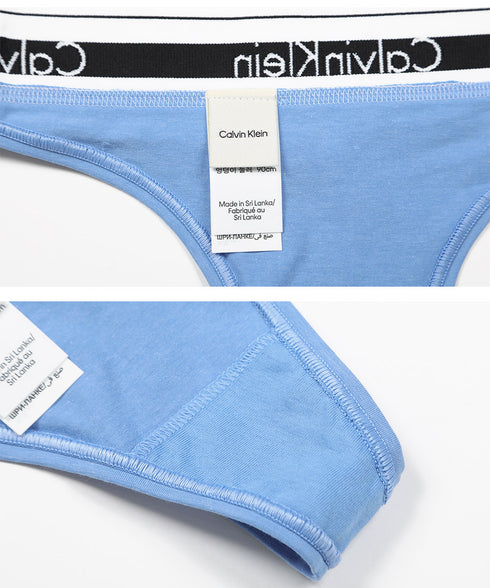 カルバンクライン Calvin Klein Modern Cotton Thong レディース Tバック 【メール便】綿 下着 おしゃれ 人気 プレゼント