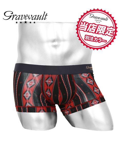 グレイブボールト Gravevault 別注カラー メンズ ローライズ ボクサーパンツ 【メール便】 cts