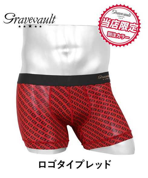 グレイブボールト Gravevault 別注カラー メンズ ショート ボクサーパンツ 【メール便】 |下着 おしゃれ 人気 高級 プレゼント 彼氏 キムタク