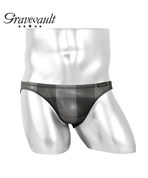 グレイブボールト Gravevault Buffalo check ビキニ 【メール便】