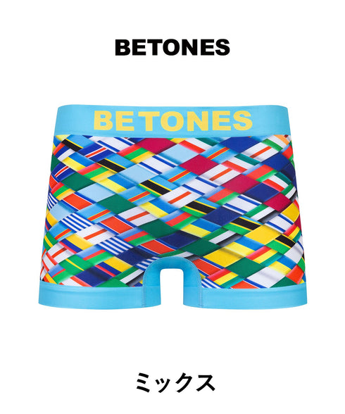 ビトーンズ BETONES NATIONAL FLAG メンズ ボクサーパンツ 【メール便】