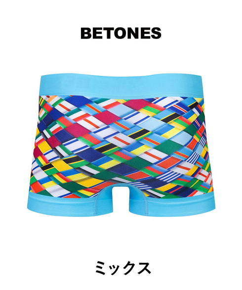 ビトーンズ BETONES NATIONAL FLAG メンズ ボクサーパンツ 【メール便】