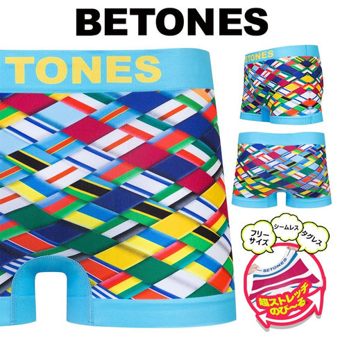 ビトーンズ BETONES NATIONAL FLAG メンズ ボクサーパンツ 【メール便】