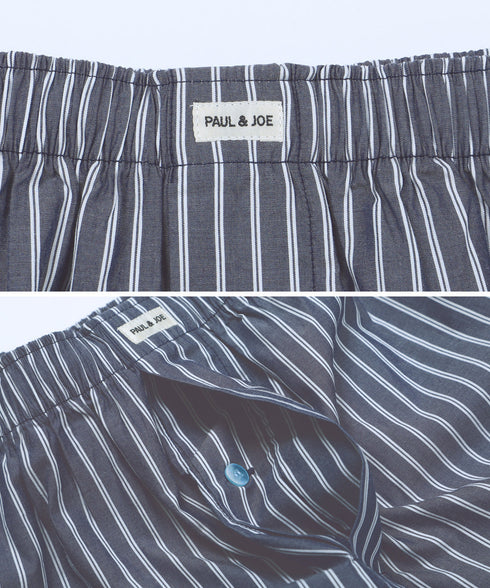 ポールアンドジョー PAUL&JOE 先染めストライプ+ハートワッペン メンズ トランクス