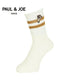 ポールアンドジョー PAUL&JOE クルー 表綿100 リッチェル ヌネット刺繍 レディースソックス 【メール便】