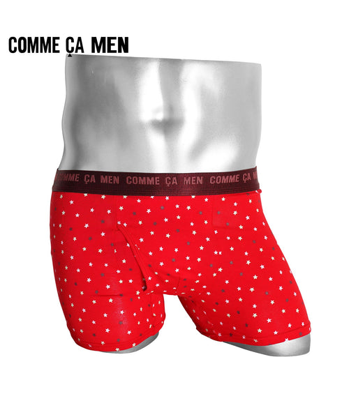 コムサメン COMME CA MEN ベアス星柄PT メンズ ボクサーパンツ