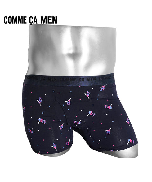 コムサメン COMME CA MEN ベアスケボー柄PT メンズ ボクサーパンツ