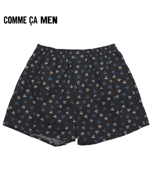 コムサメン COMME CA MEN ブロードスクールバス柄PT メンズ トランクス