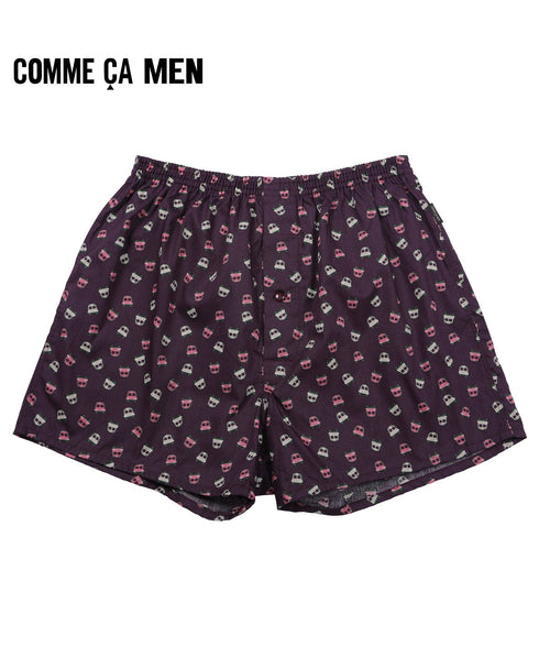 コムサメン COMME CA MEN ブロードスクールバス柄PT メンズ トランクス